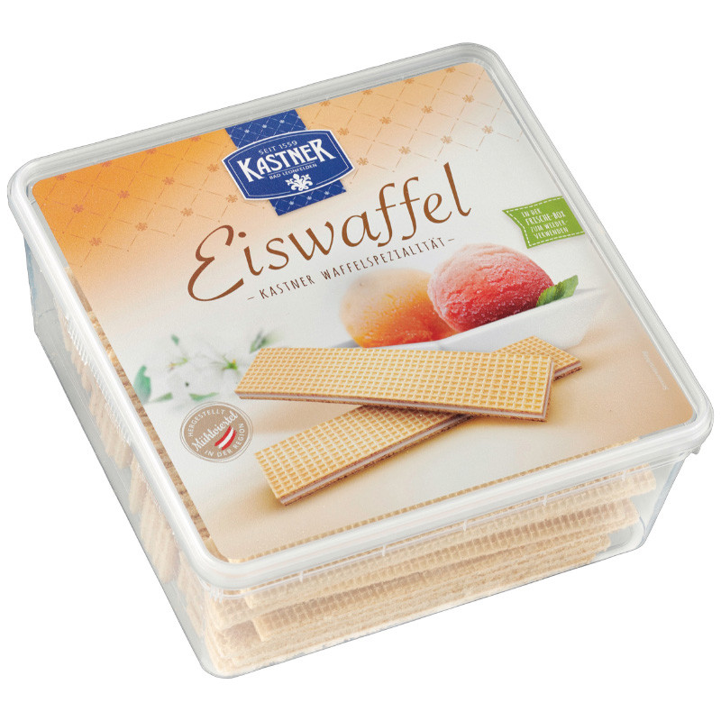 Kastner Eiswaffel 470 g Knusprige Waffeln für Eis